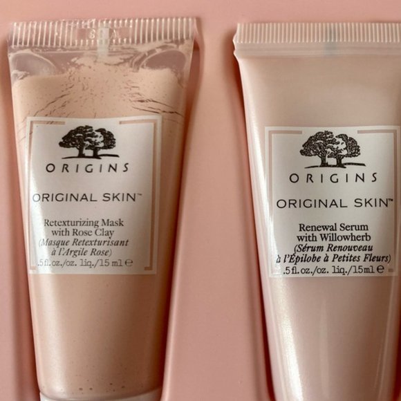 NWT ORGINS Glow-On Skin Travel Kit & (2) Make-Up Bags (Two Faced & Estée Lauder) - Picture 5 of 16